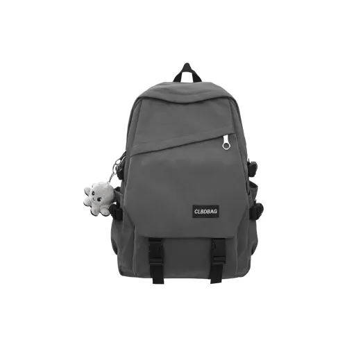 MYEDITION Water Repellent Fabric Laptop Backpack Unisex Black