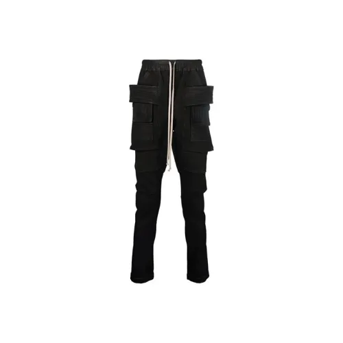 RICK OWENS/RO FW21 Cargo Pants Men's Black