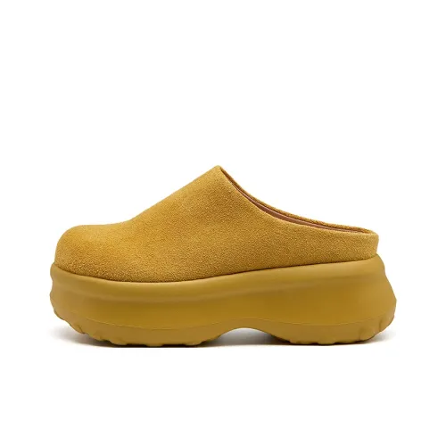 BURGELY Foam Sole Quiet Closed Toe Slippers Women's