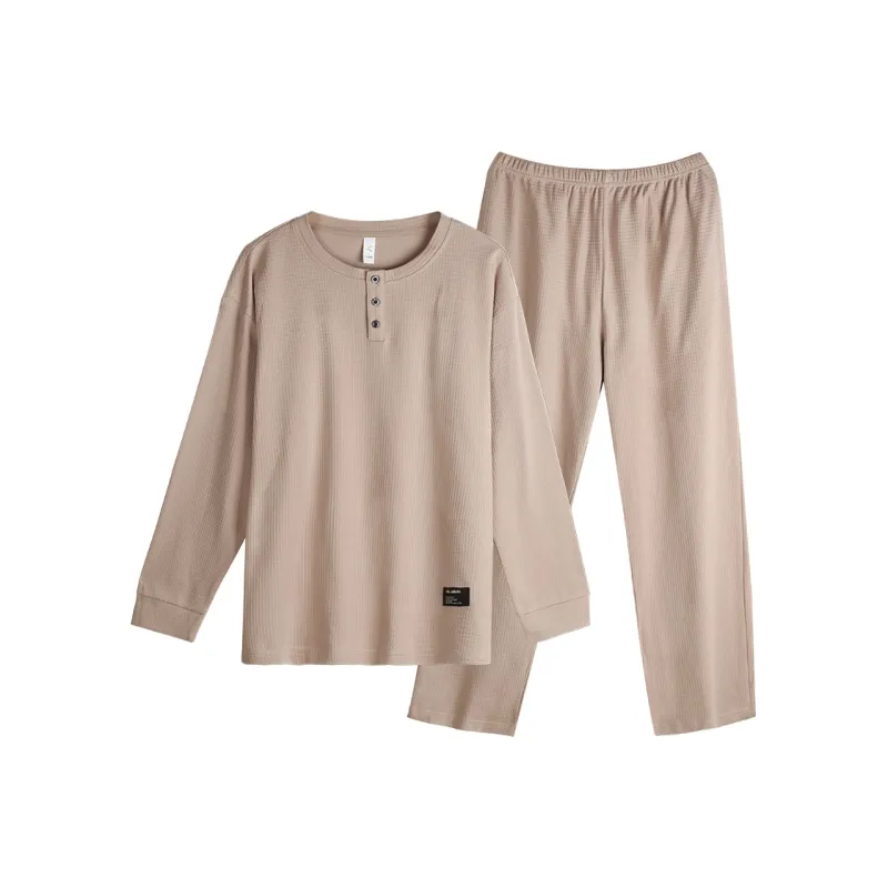 Xuan Liang Pajama Set Men's Heather Gray-3
