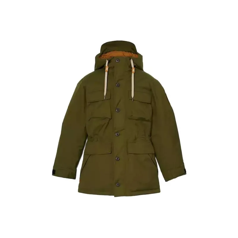 Timberland Wilmington Expedition Waterproof Parka Jackets Coats Men's Green-0