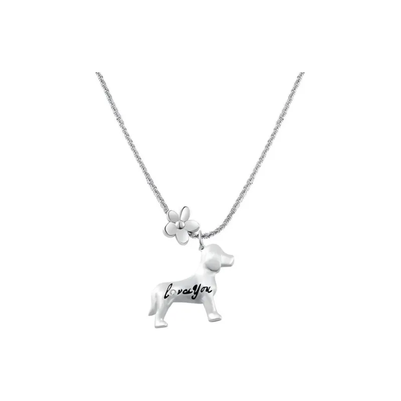 ZWU Silver Plated Copper Necklaces Unisex-0