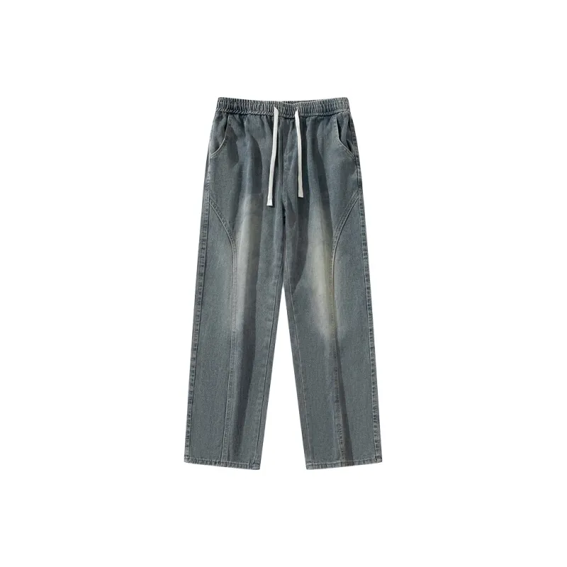 Small Columns Under The Sea Jeans Unisex-4
