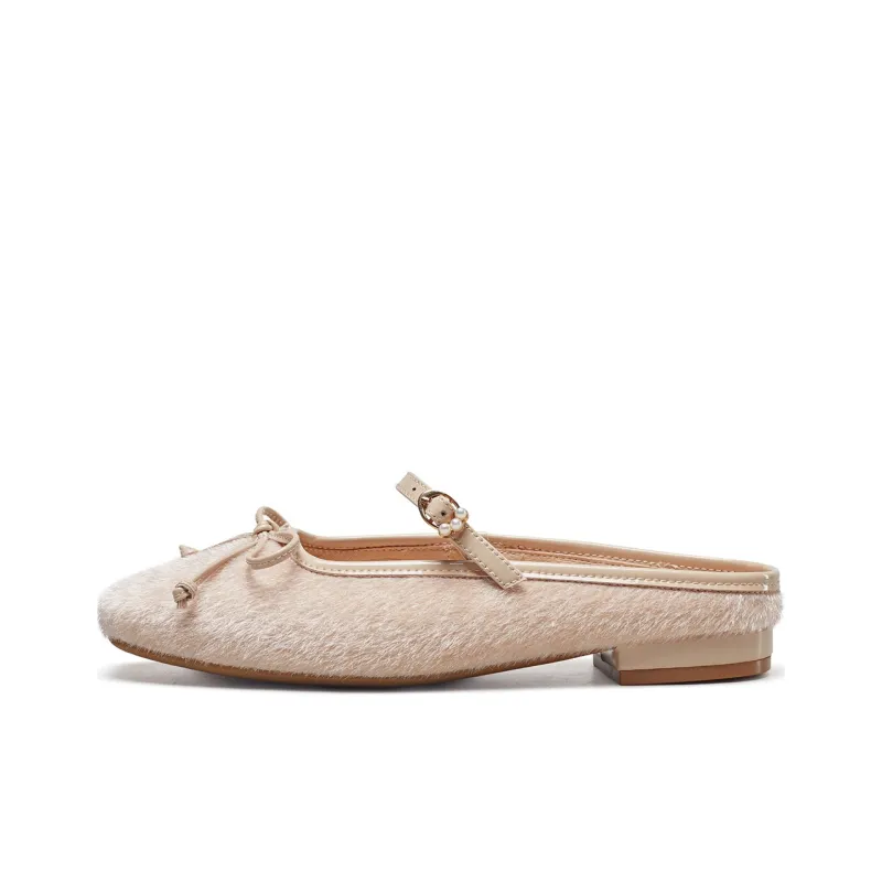 YEARCON Rubber Sole Closed Toe Slippers Women's-0