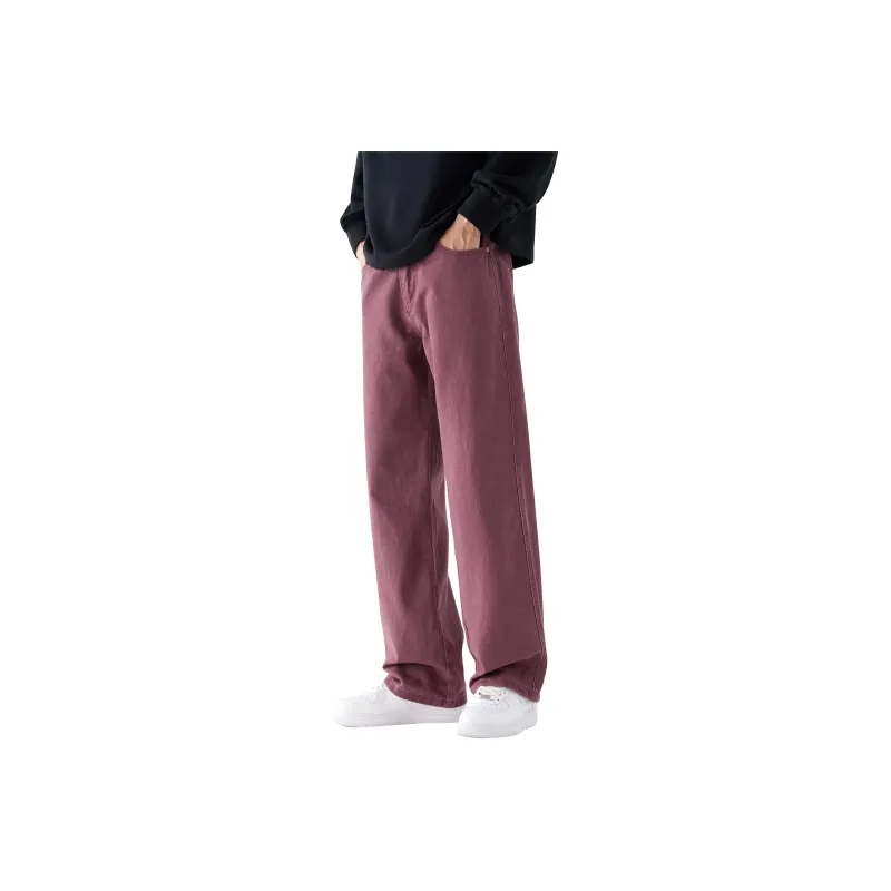 LONSDALE Jeans Unisex Burgundy-0