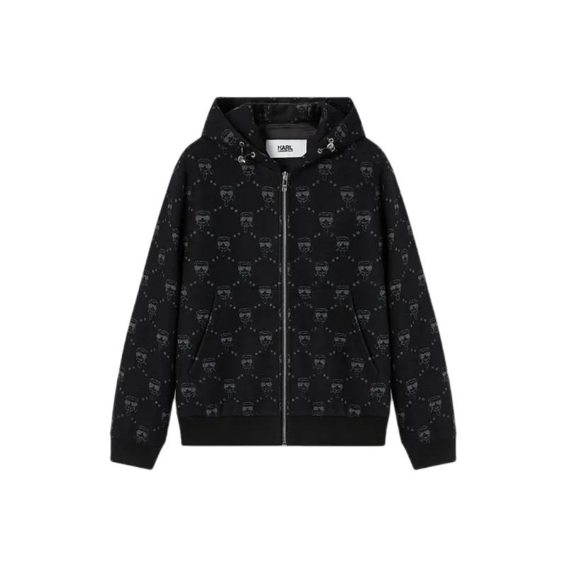 KARL LAGERFELD FW24 Jackets & Coats Men's Black-0