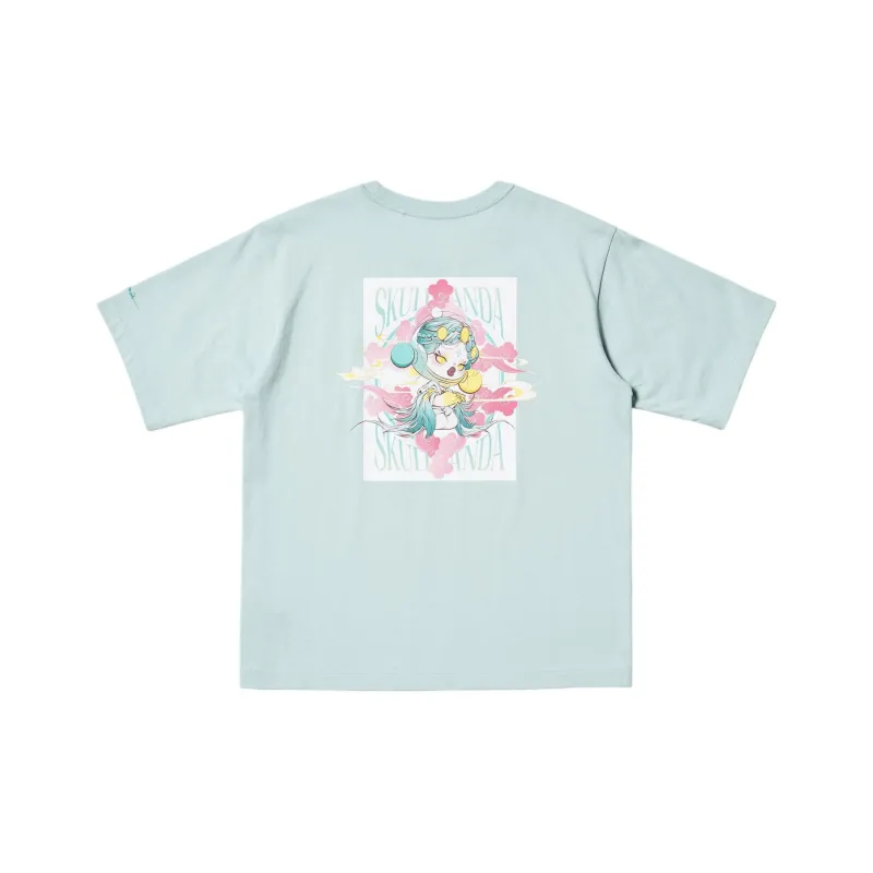 UNIQLO x POP MART Regular T Shirt Women's Green-1