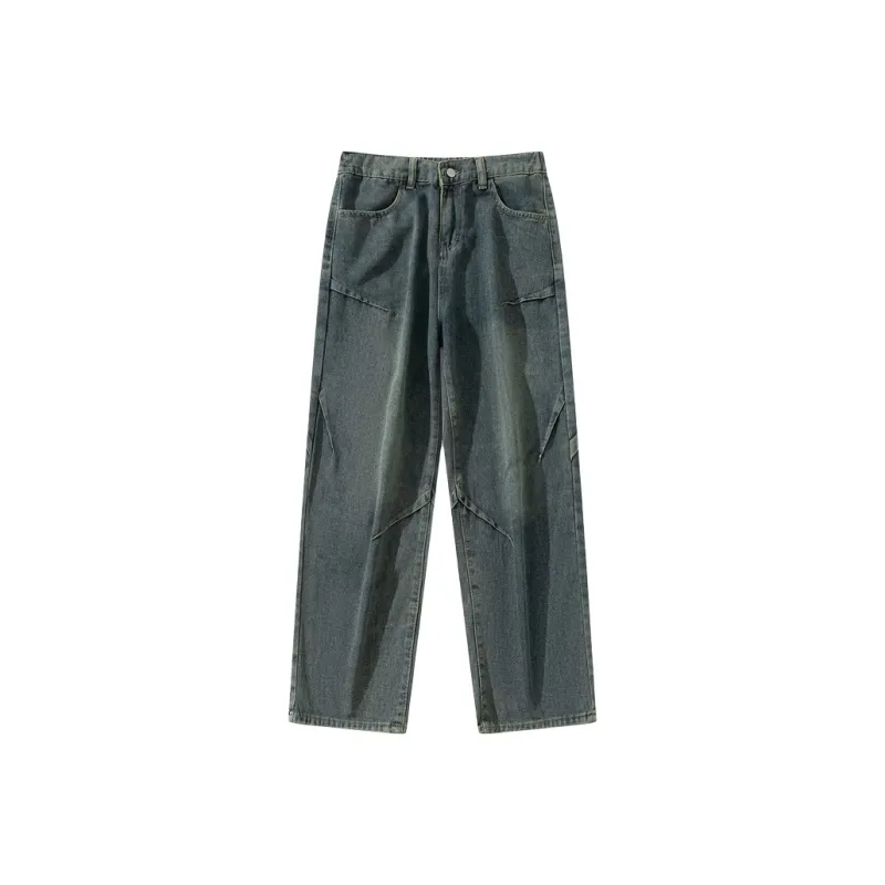 Small Columns Under The Sea Jeans Unisex-4