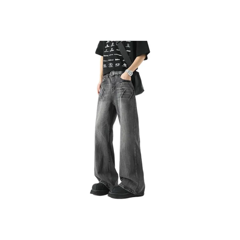 BLANC & ECLARE Mid Rise Casual Versatile Comfortable Slimming Jeans Unisex-7