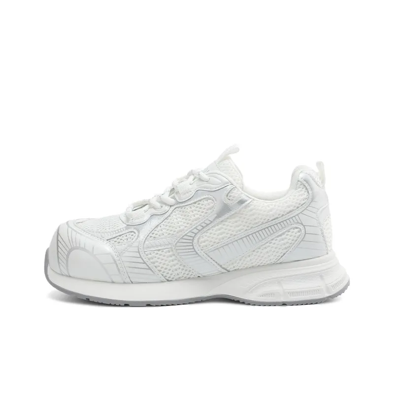 BOERDIQI Breathable Lightweight Height Increasing Low Top Chunky Sneakers Women's-0