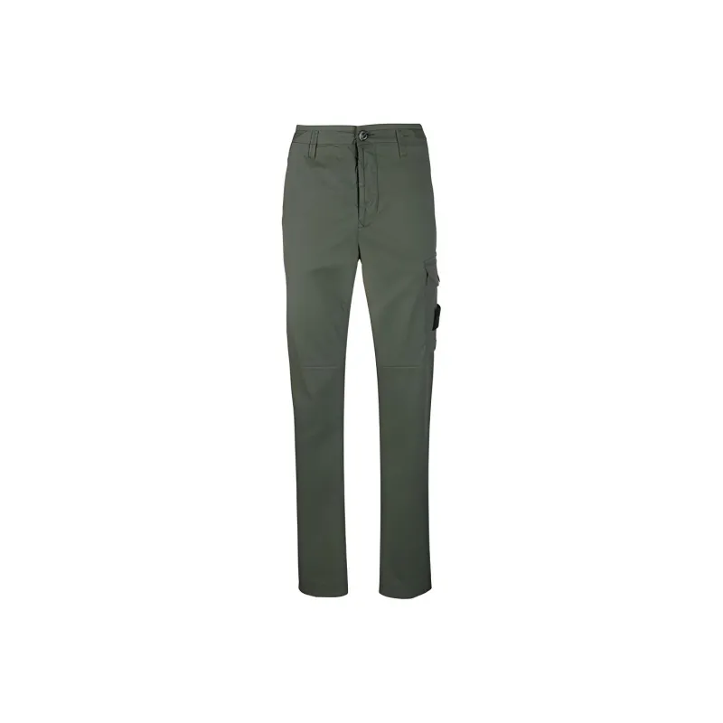 STONE ISLAND Cargo Pants Men Green-0
