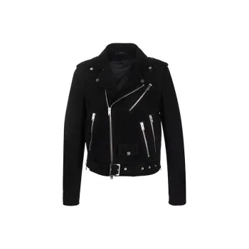 AMIRI Perfecto Suede Jacket