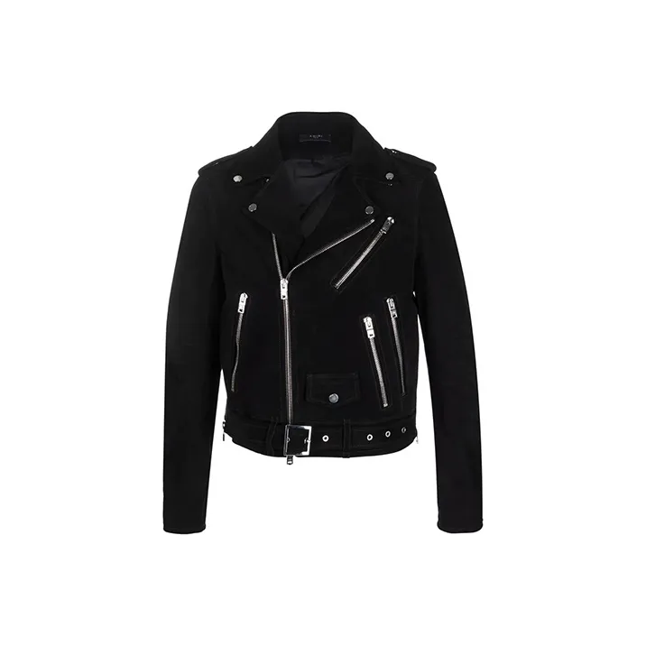 AMIRI Perfecto Suede Jacket-0