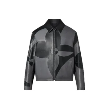 LOUIS VUITTON New Quarterly Products Of LV Leather Jackets Men Multicolor
