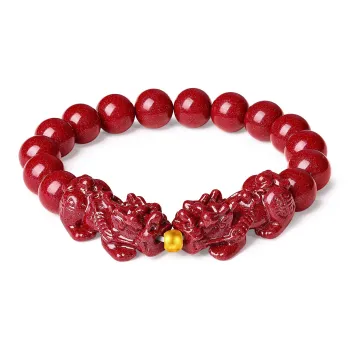 One Thousand Two Cinnabar Bracelets Women's