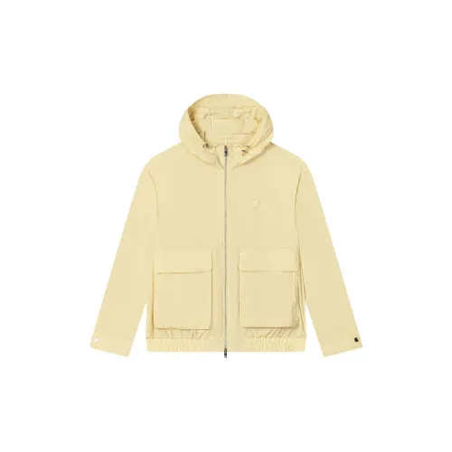 FILA MILANO Collection Jacket Men's Lightly Mellow Wheat Yellow YE