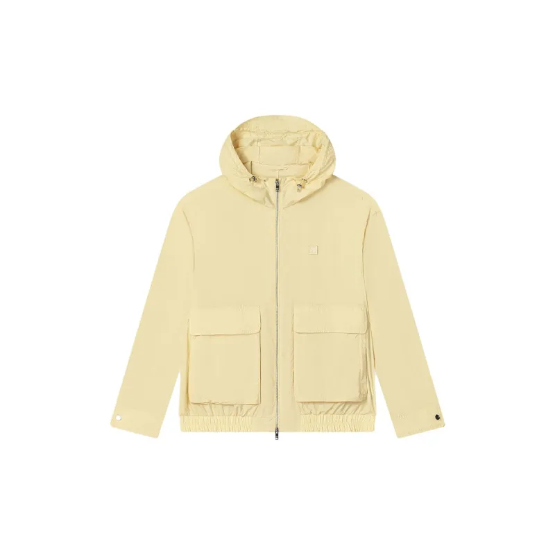 FILA MILANO Collection Jacket Men's Lightly Mellow Wheat Yellow YE-0
