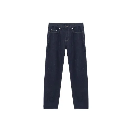SAINT LAURENT Jeans Men's Dark Stone Wash Color