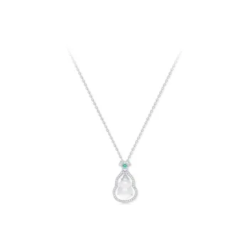 JUICY GRAPE Chalcedony Jade Necklaces Women's