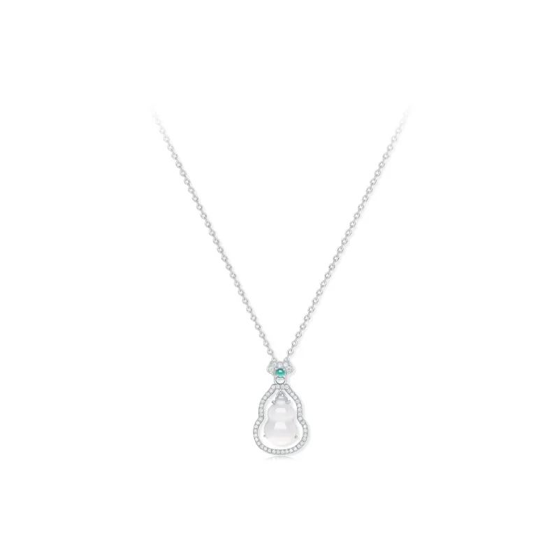 JUICY GRAPE Chalcedony Jade Necklaces Women's-0