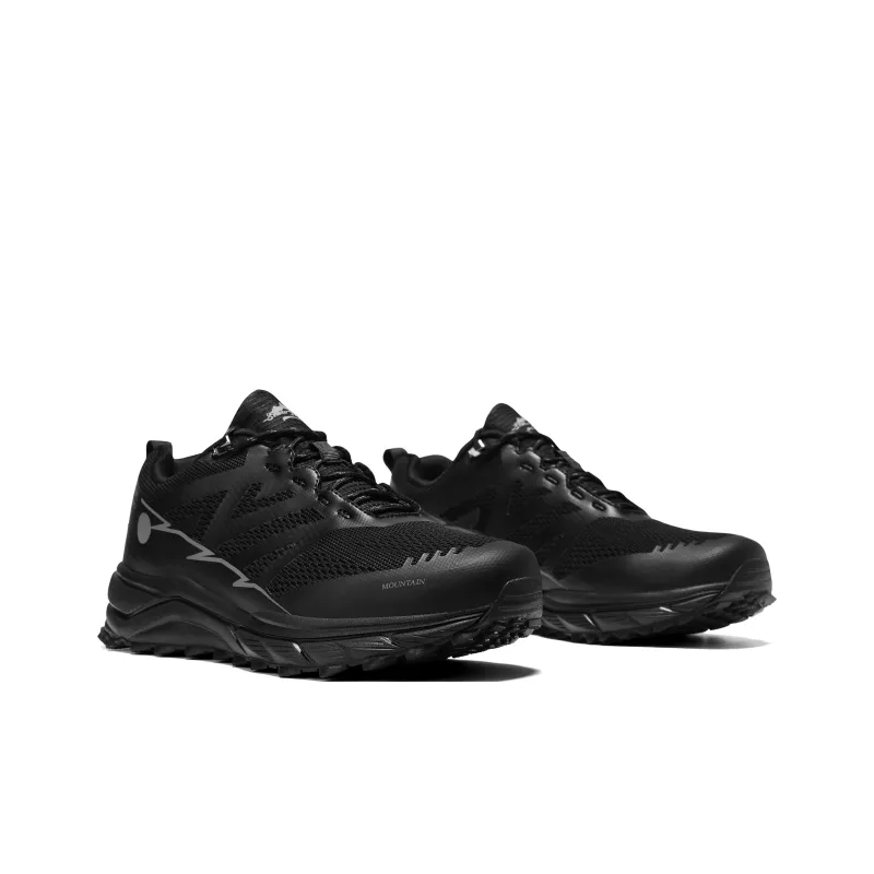 SNOW FLYING Wilderness Series Mountaineering Hiking Shoes Unisex Black Warrior-5