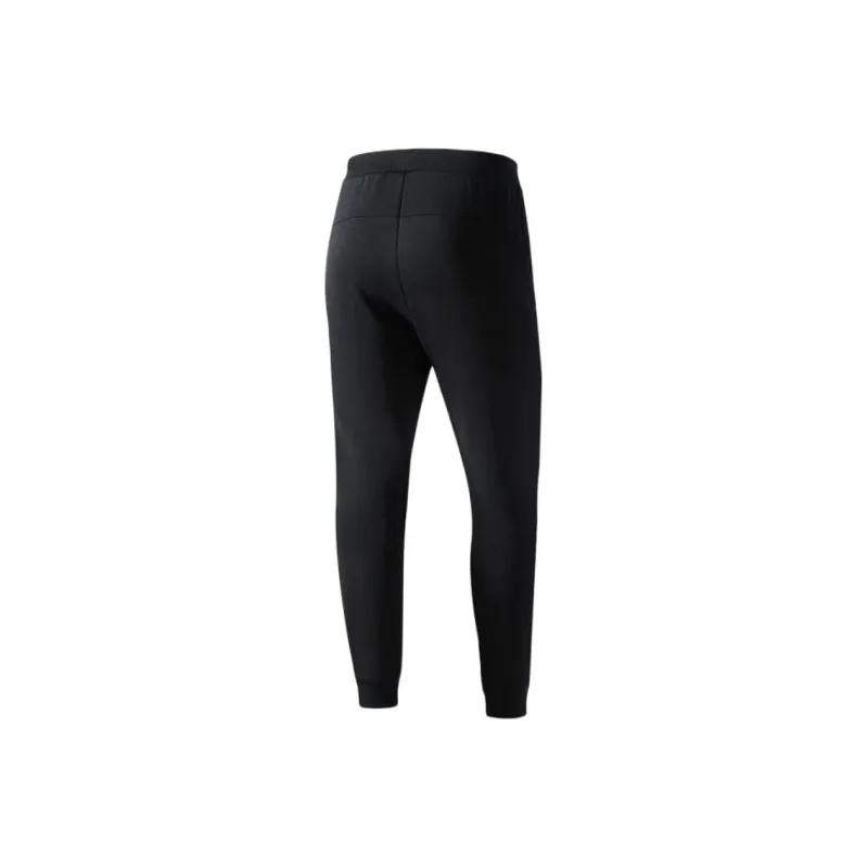 Erke Life Collection Knitted Sweatpants Men's Black-1