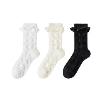 Temooues Mid Calf Socks Women's 3 Pack
