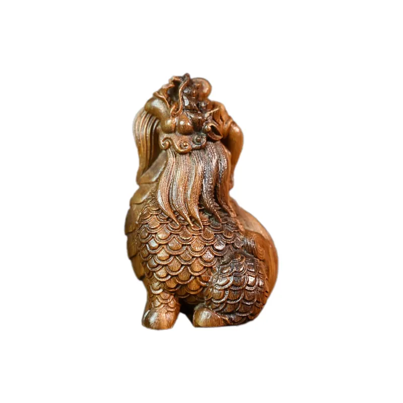 Xianyou Green Sandalwood Wooden Collectibles Unisex-0