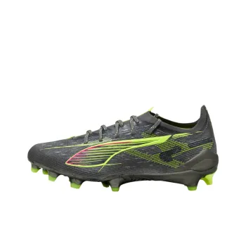 PUMA ULTRA 5 ULTIMATE Anti Slip Wear Resistant Soccer Shoes Women's Black Green