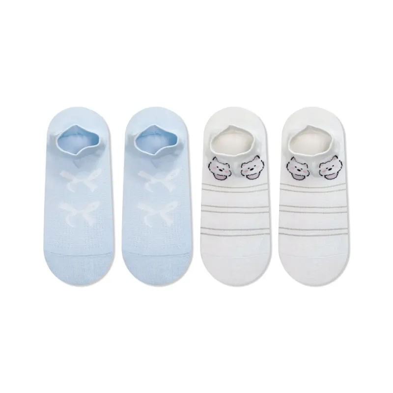 JIAZINI No Show Socks Women's 4 Pack-8