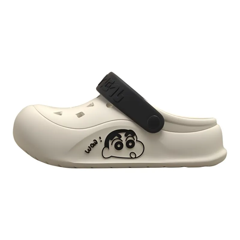 Ming Sheng Crayon Shin Chan Clogs Summer Squashy And Bouncy Feeling Cute Slip Resistant Home Slippers-6