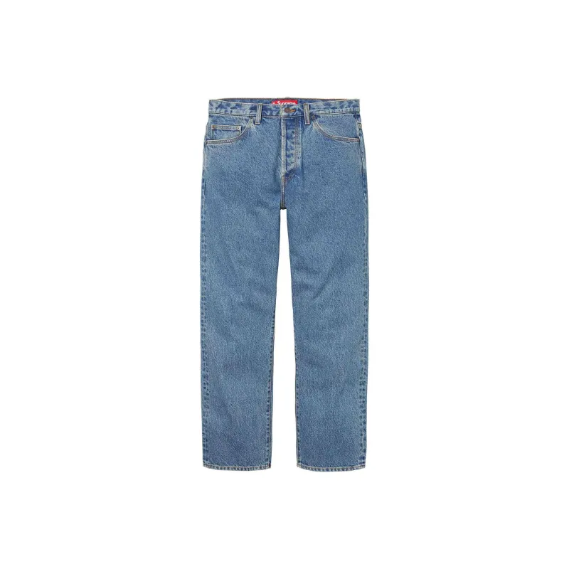 Supreme Washed Regular Jeans-2