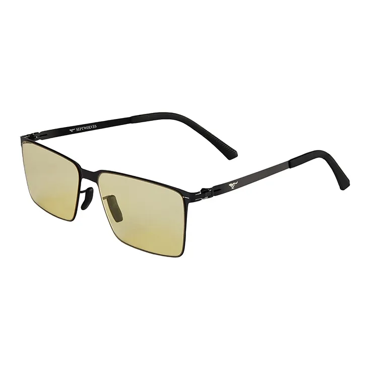 SEPTWOLVES Stainless Steel Square Sunglasses Unisex-9