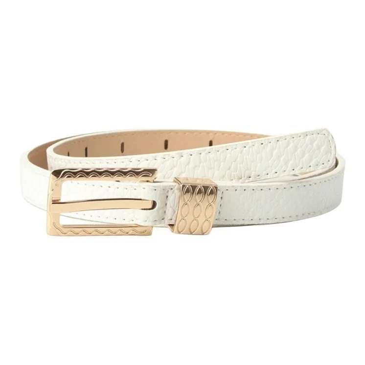 JEANSWEST PU Leather Belts Women's 2CM-1