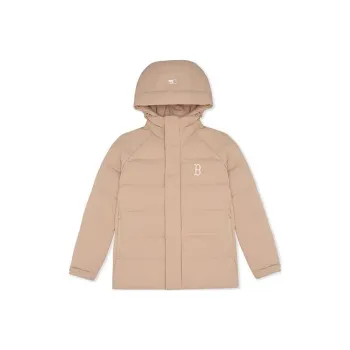 MLB FW23 Down Jacket Unisex Linen Beige Yellow