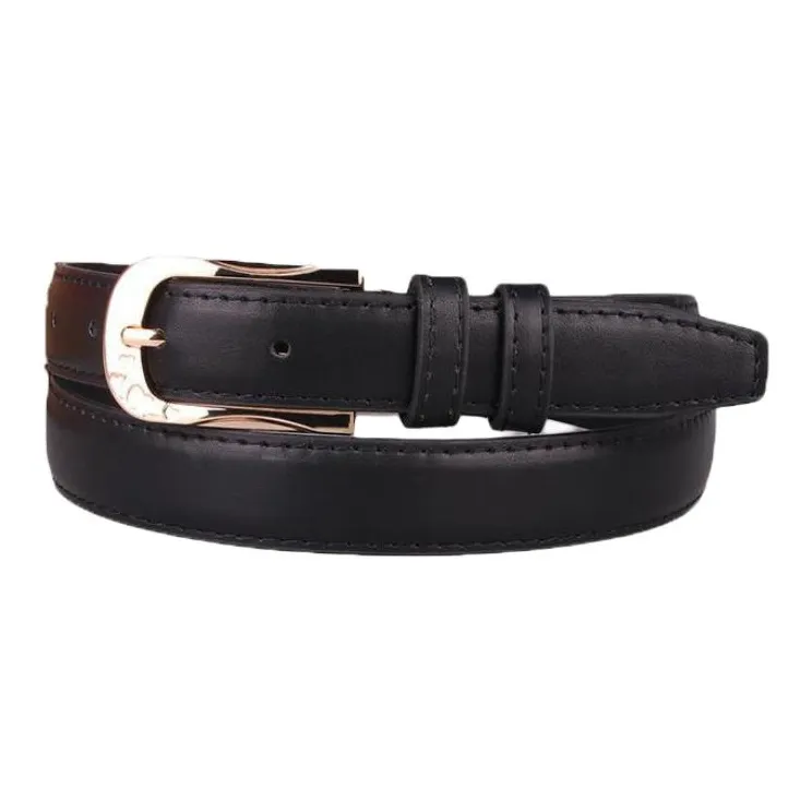 JEANSWEST PU Artificial Leather Belts Women's 2.4CM-0