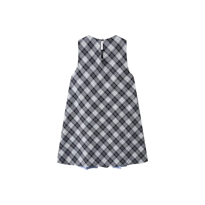 KYKW Sleeveless Dress Women's Blue-1