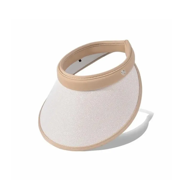 DUOLAN Polyester Sun Protection Hats Women's Khaki/White/Gray/Pink-0