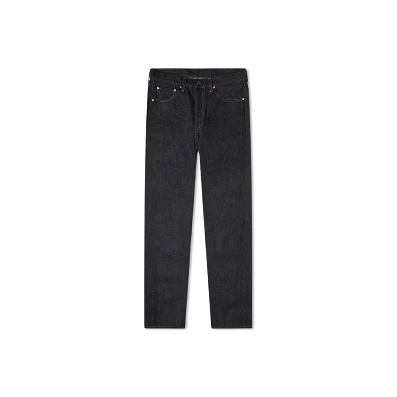 Levis Straight Thin Jeans Men's Black-0