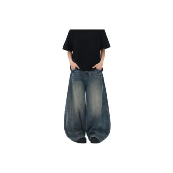 CREAZIONI LA FANTASIA E MOBILE Jeans Unisex Vintage Blue