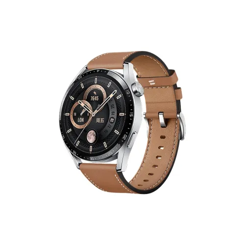 ZHISHENG Huawei Compatibility Watch Band 211mm 46mm Watch Dial Genuine Leather Material