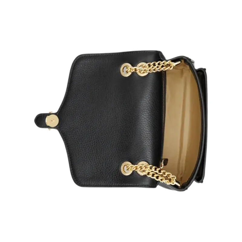 LAUREN RALPH LAUREN Leather Shoulder Bag Women's Black-3