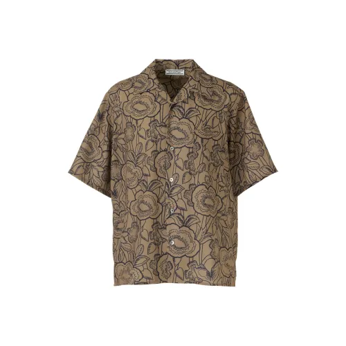 Onitsuka Tiger PRINTED Shirt Men's Light Brown
