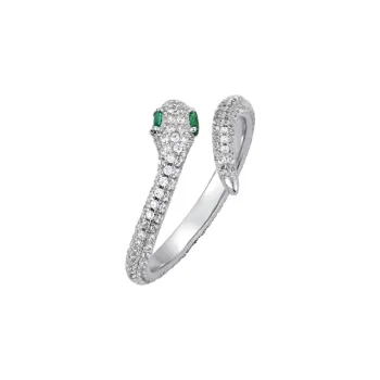 YPYN S925 Silver Rings Women's White