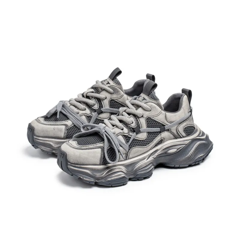 Little Daisy Slip Resistant, Abrasion Resistant, Breathable Low Top Chunky Sneakers Men's-2