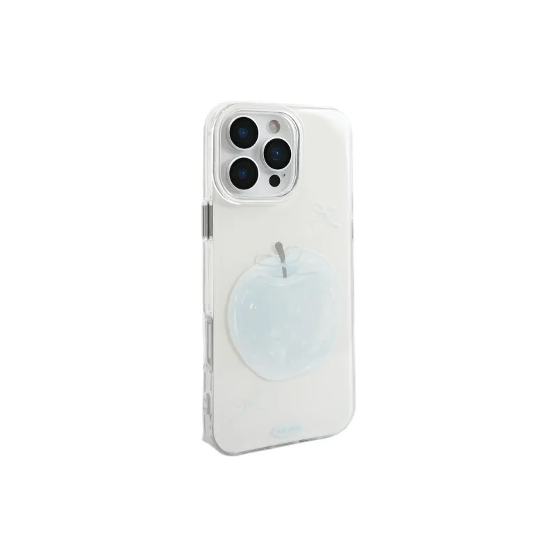 Wei Xin Acrylic Material Double Layer Blue Bowknot Apple Phone Cases Compatibility With IPhone 16/15/14/13/Pro/Max-1