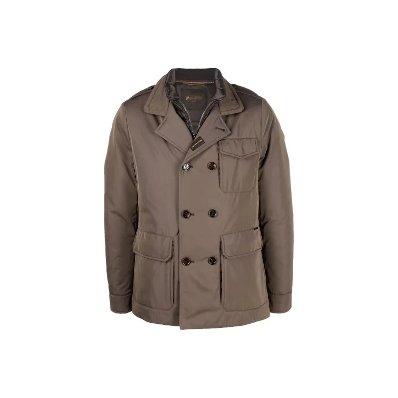 Moorer Double breasted Field Jacket-0