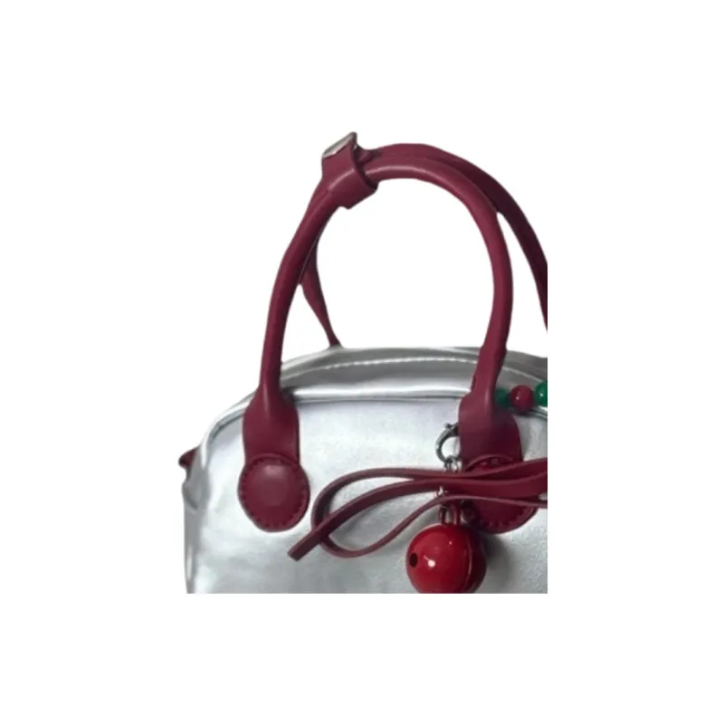 Gerlanx PU Crossbody Handbag Regular Women's Silver-1