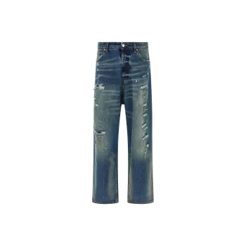 Vetements Cotton Baggy Jeans