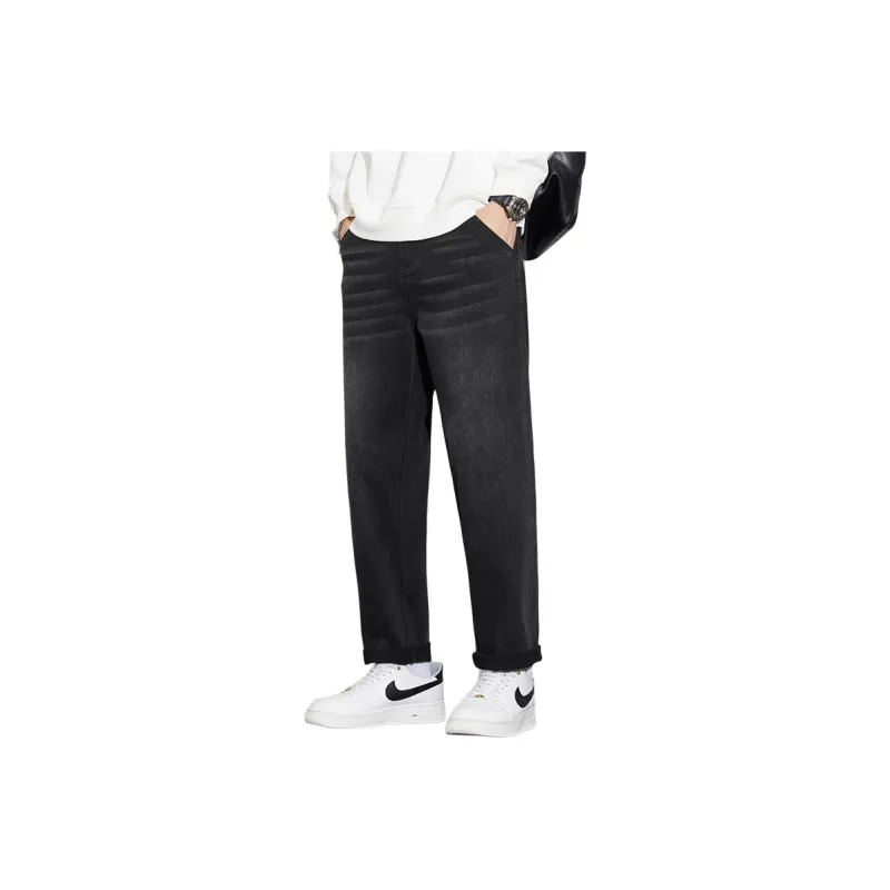 Tonlion Jeans Unisex Vintage Blue-22